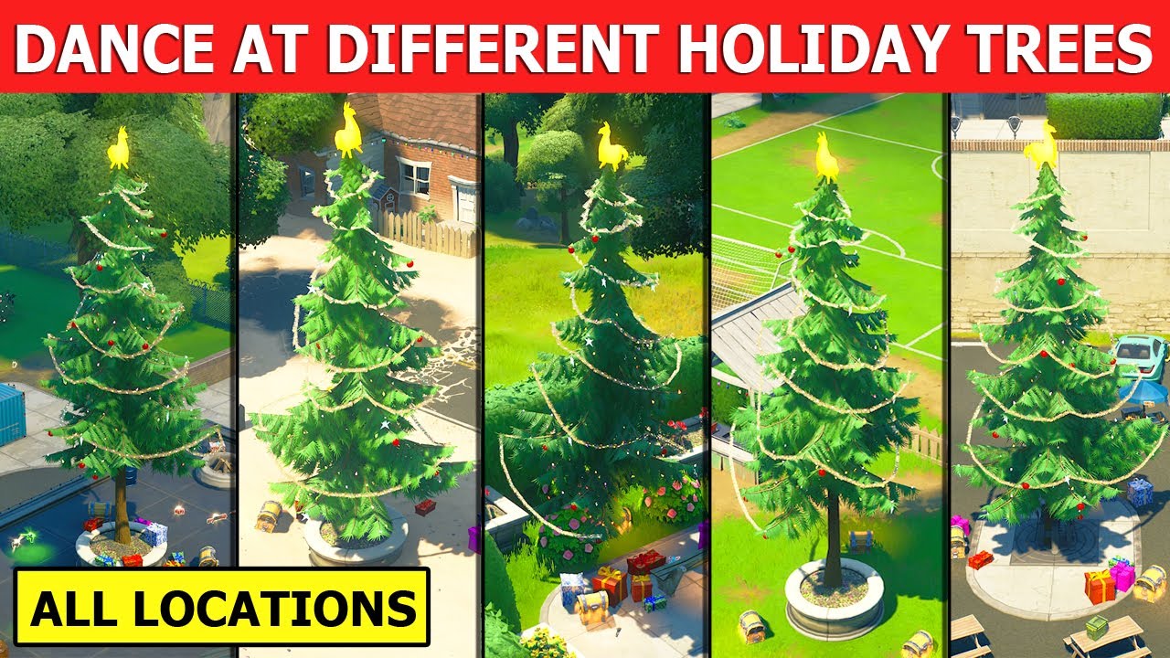 Where to Find the Holiday Trees in Fortnite: A Complete Guide